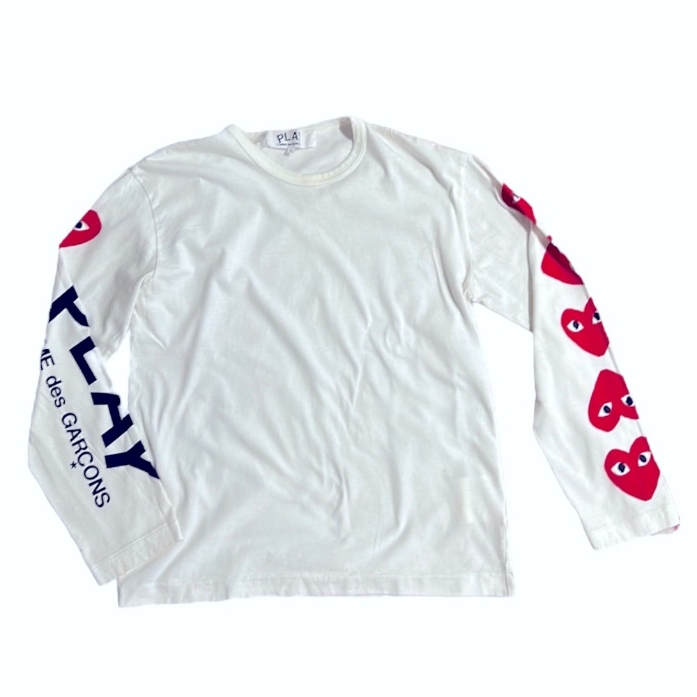 COMME des GARÇONS PLAY Long Sleeve T-Shirt